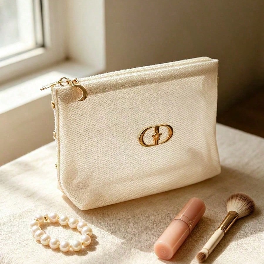 DIOR White Transparent Mesh Co - Luxury Bags Dior recension och pris