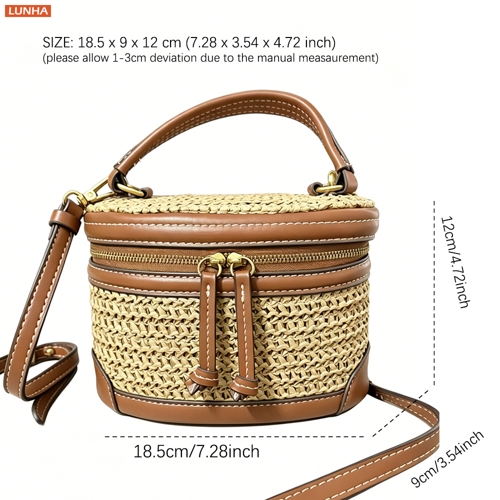 Women Mini Crossbody Woven Box - Luxury Bags For Summer recension och pris