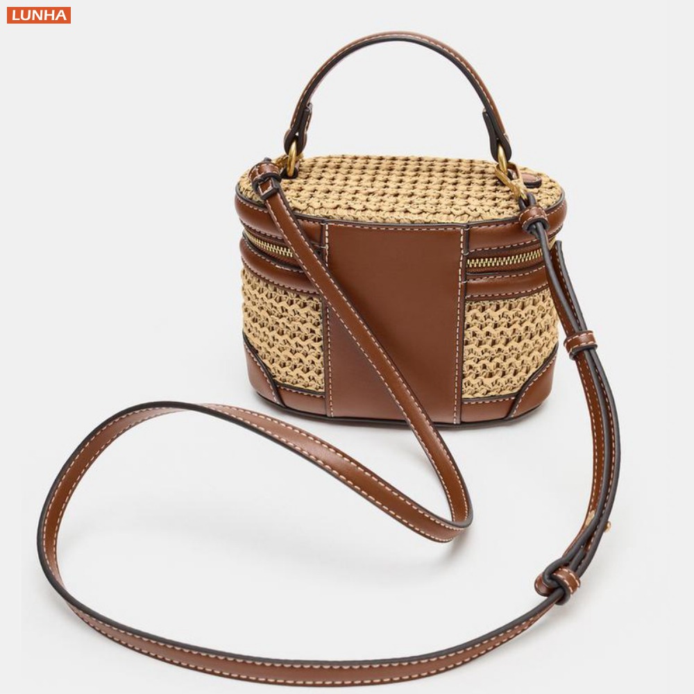Women Mini Crossbody Woven Box - Luxury Bags For Summer recension och pris