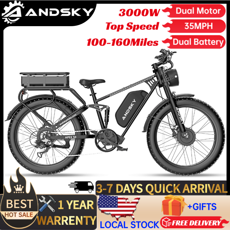 ANDSKY Apex50 AWD Electric Bik - Luxury Bags In Sale recension och pris